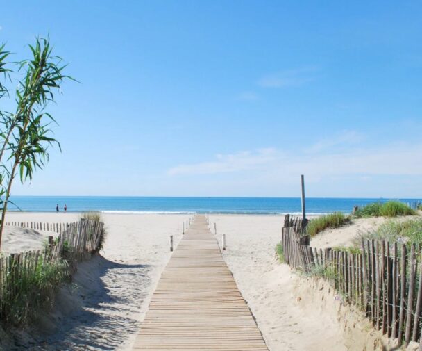 White Sandy beachs at Île de Ré in the Charente Maritime